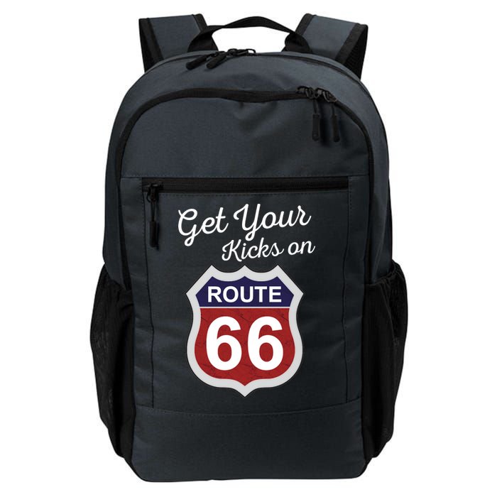 Get Your Kicks Route 66 Distressed 60's Backpack