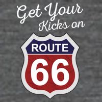 Get Your Kicks Route 66 Distressed 60's Sustainable Beanie
