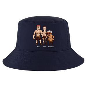 Gym Bike Fishing Funny Cool Comfort Performance Bucket Hat