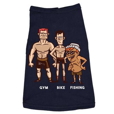 Gym Bike Fishing Funny Doggie Tank