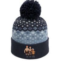 Gym Bike Fishing Funny The Baniff Cuffed Pom Beanie