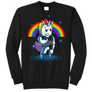 Gym Unicorn Weightlifting Sweatshirt