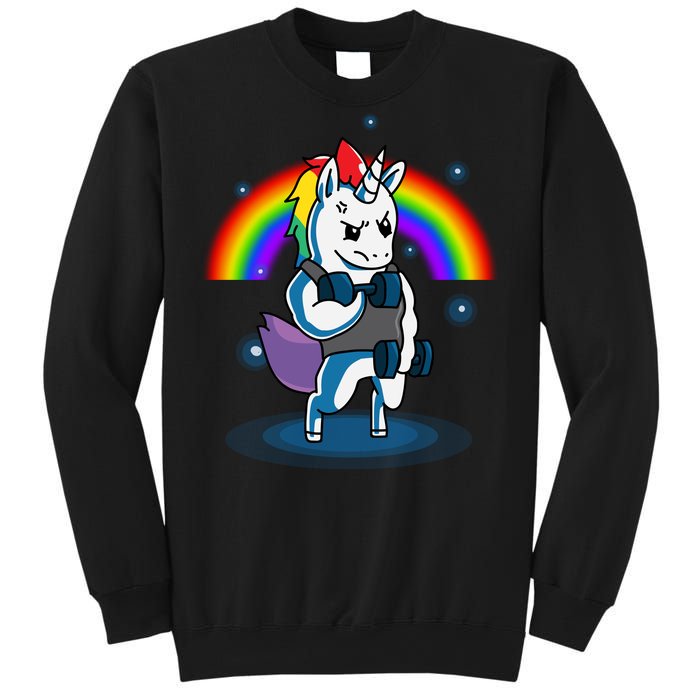 Gym Unicorn Weightlifting Sweatshirt