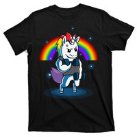 Gym Unicorn Weightlifting T-Shirt