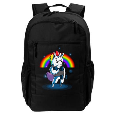 Gym Unicorn Weightlifting Daily Commute Backpack