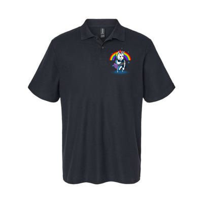 Gym Unicorn Weightlifting Polo
