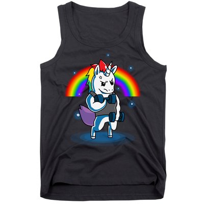 Gym Unicorn Weightlifting Tank Top