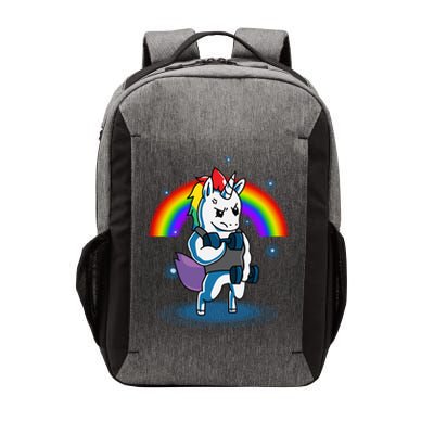 Gym Unicorn Weightlifting Vector Backpack