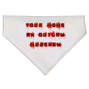 Gcc Your MomS An Outlaw Mudshow USA-Made Doggie Bandana