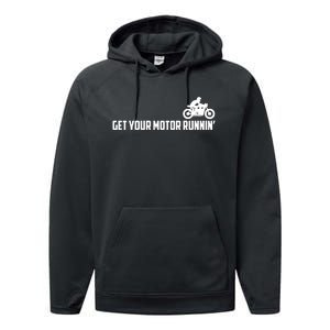 Get Your Motor Running Performance Fleece Hoodie