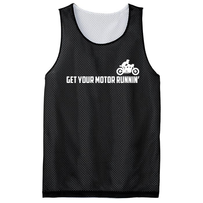 Get Your Motor Running Mesh Reversible Basketball Jersey Tank