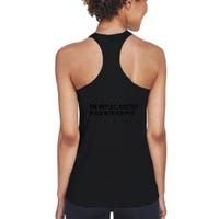 Gesugao Yandere Manga Anime Girl Character Women's Racerback Tank