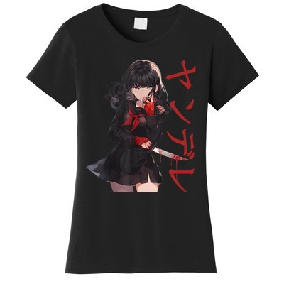 Gesugao Yandere Manga Anime Girl Character Women's T-Shirt