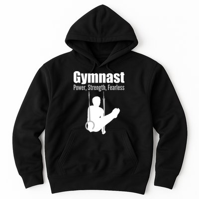 Gymnast Power Strength Fearless Hoodie