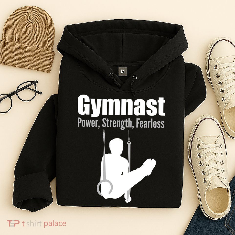 Gymnast Power Strength Fearless Hoodie