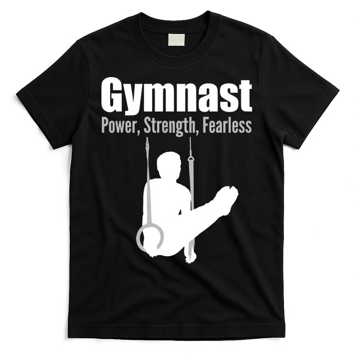 Gymnast Power Strength Fearless T-Shirt