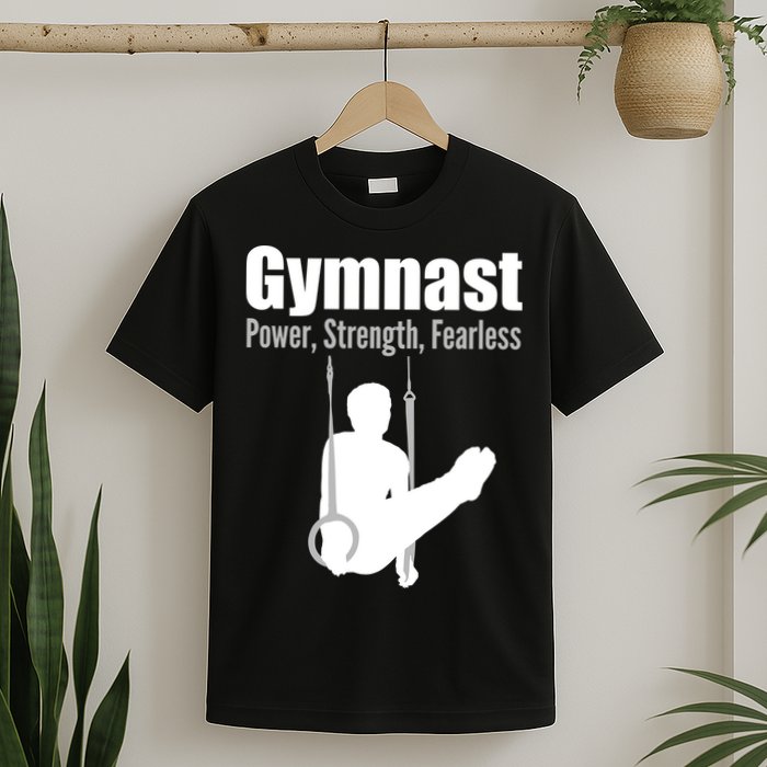 Gymnast Power Strength Fearless T-Shirt