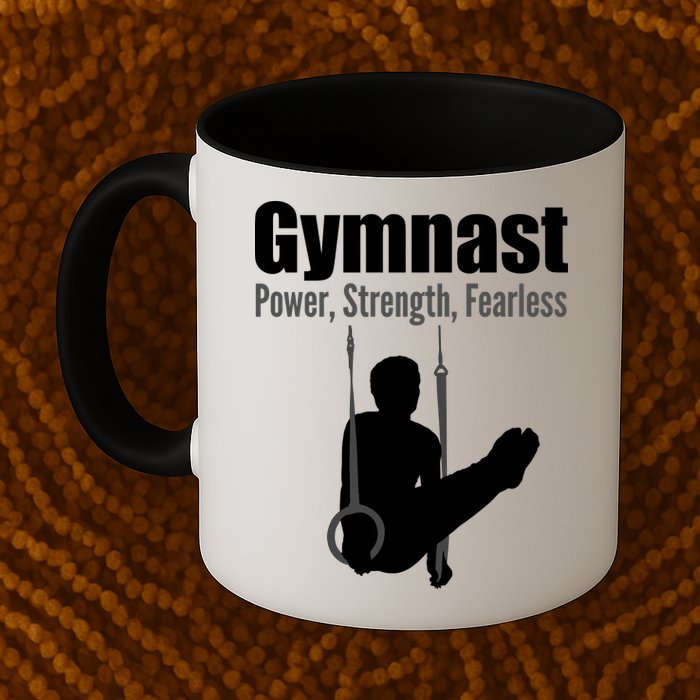 Gymnast Power Strength Fearless Mug