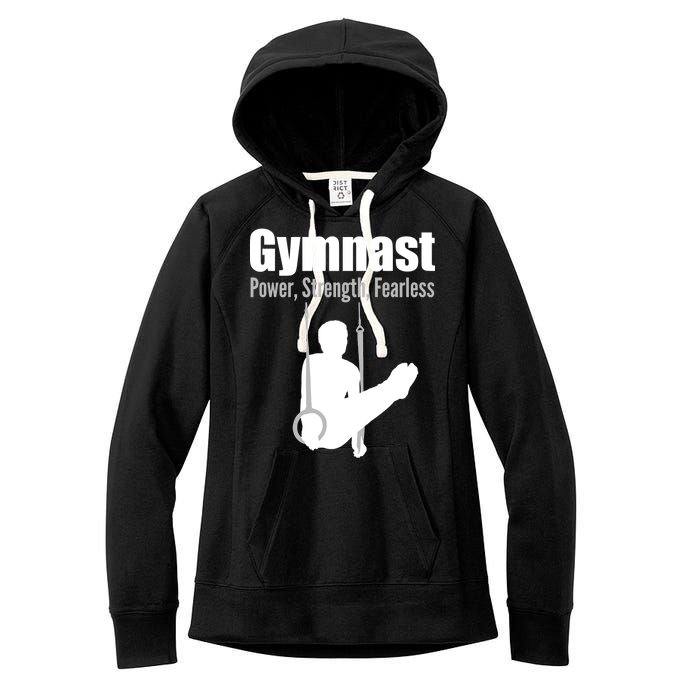 Gymnast Power Strength Fearless Women's Fleece Hoodie