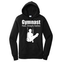 Gymnast Power Strength Fearless Women's Pullover Hoodie