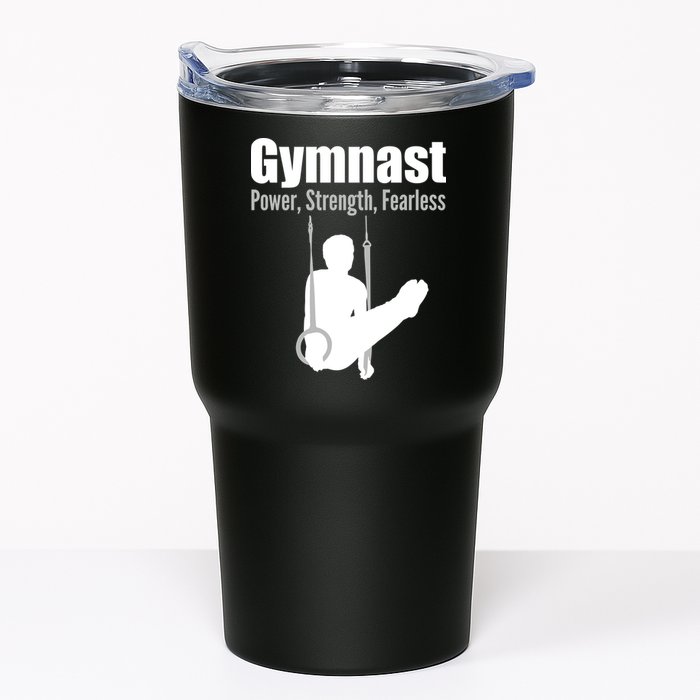 Gymnast Power Strength Fearless Tumbler