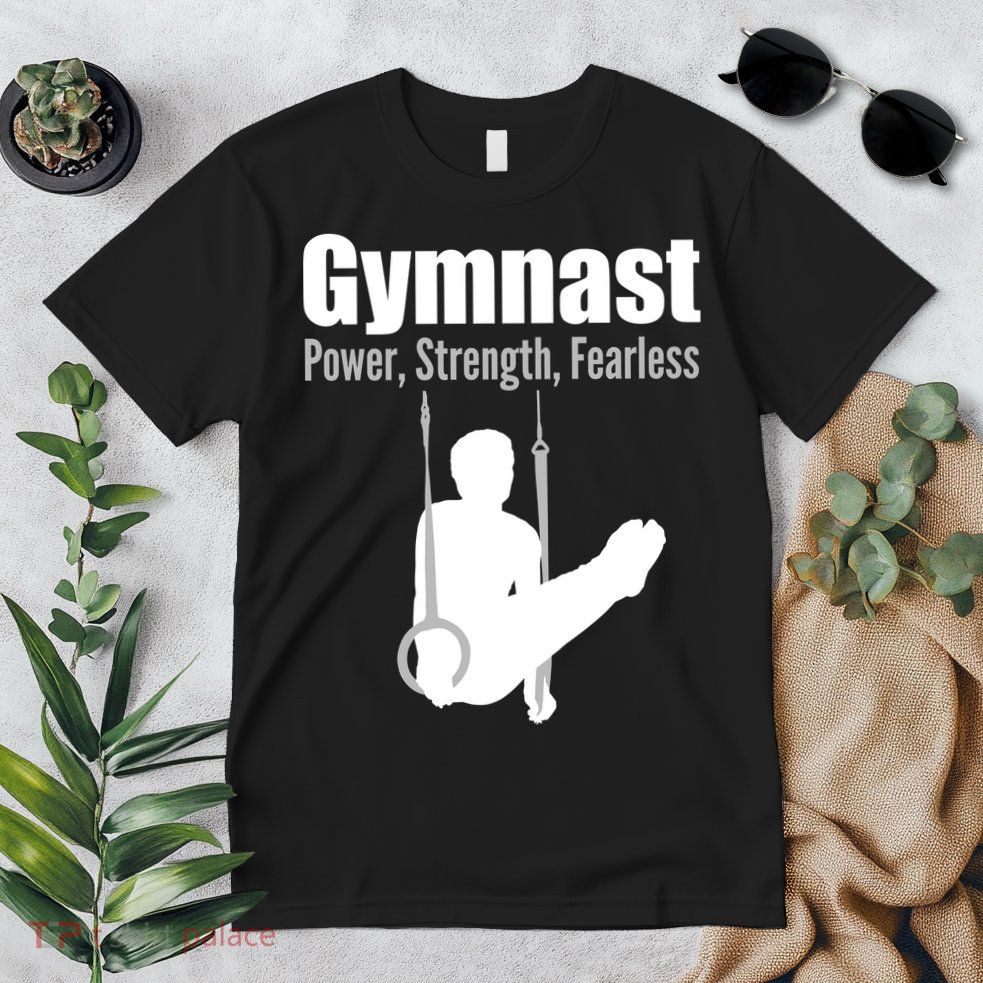 Gymnast Power Strength Fearless Premium T-Shirt