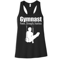 Gymnast Power Strength Fearless Women's Racerback Tank