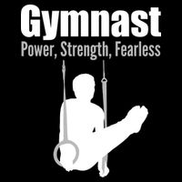 Gymnast Power Strength Fearless Baby Bodysuit