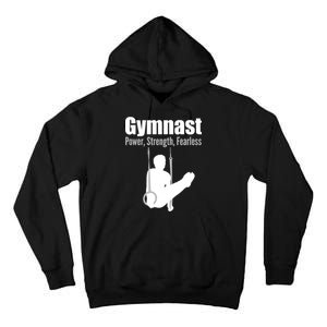 Gymnast Power Strength Fearless Tall Hoodie