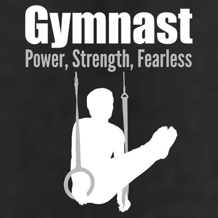 Gymnast Power Strength Fearless Golf Towel
