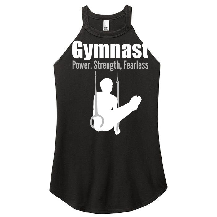 Gymnast Power Strength Fearless Women's Perfect Tri Rocker Tank