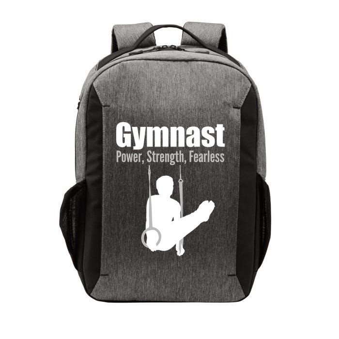 Gymnast Power Strength Fearless Vector Backpack