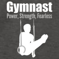 Gymnast Power Strength Fearless Vector Backpack