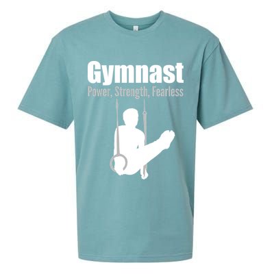 Gymnast Power Strength Fearless Sueded Cloud Jersey T-Shirt