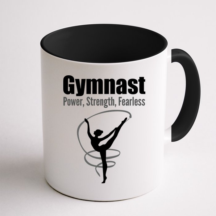 Gymnast Power Strength Fearless Rhythmic Gymnastics Mug