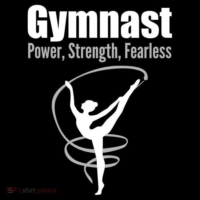 Gymnast Power Strength Fearless Rhythmic Gymnastics Tank Top