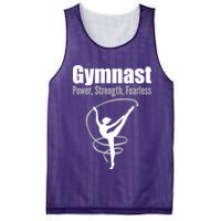 Gymnast Power Strength Fearless Rhythmic Gymnastics Mesh Reversible Basketball Jersey Tank