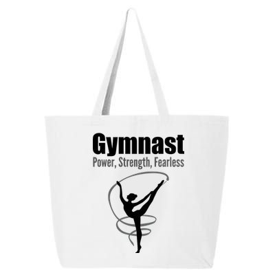 Gymnast Power Strength Fearless Rhythmic Gymnastics 25L Jumbo Tote