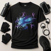 Gymnast Silhouettes  Cooling Performance Crew T-Shirt