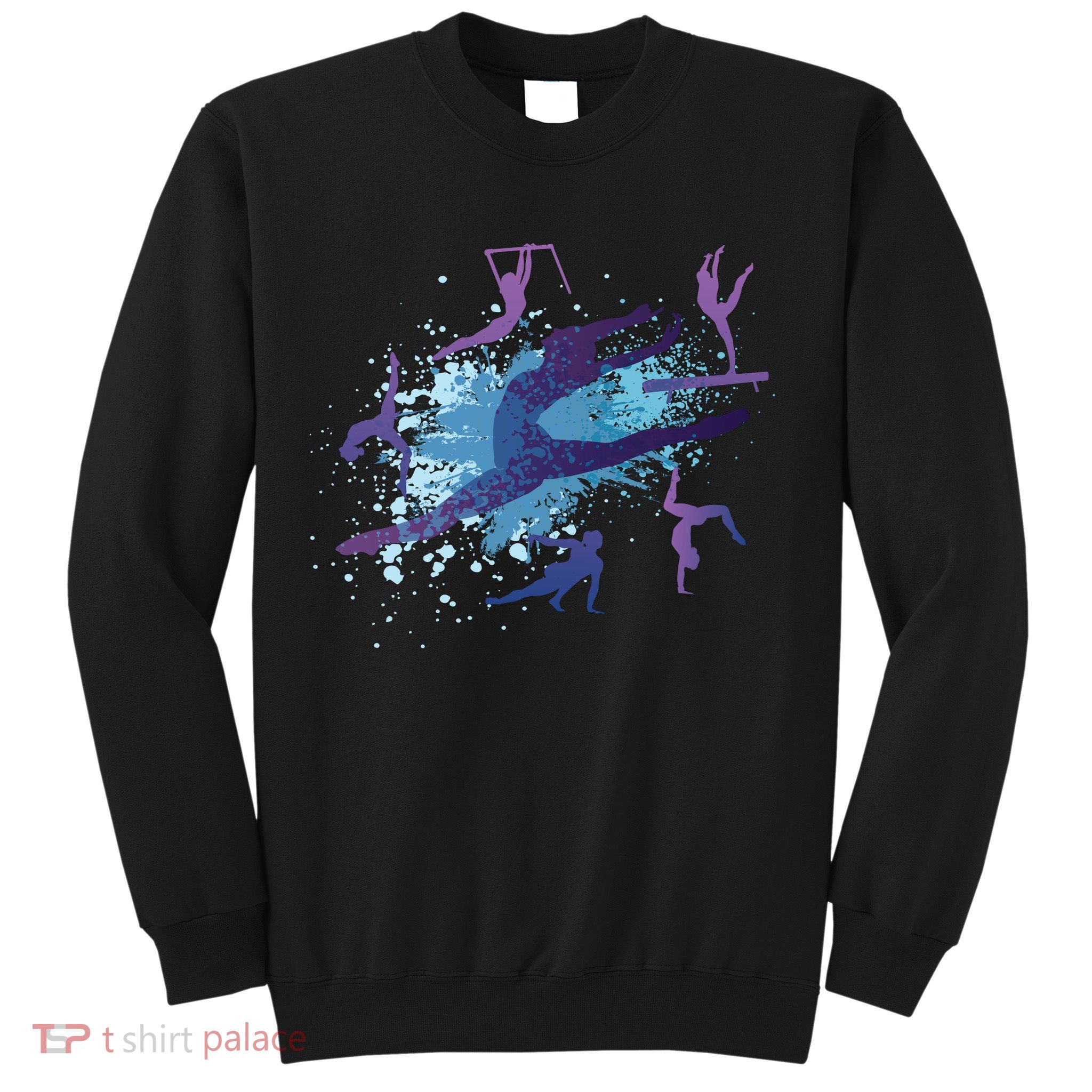 Gymnast Silhouettes  Sweatshirt