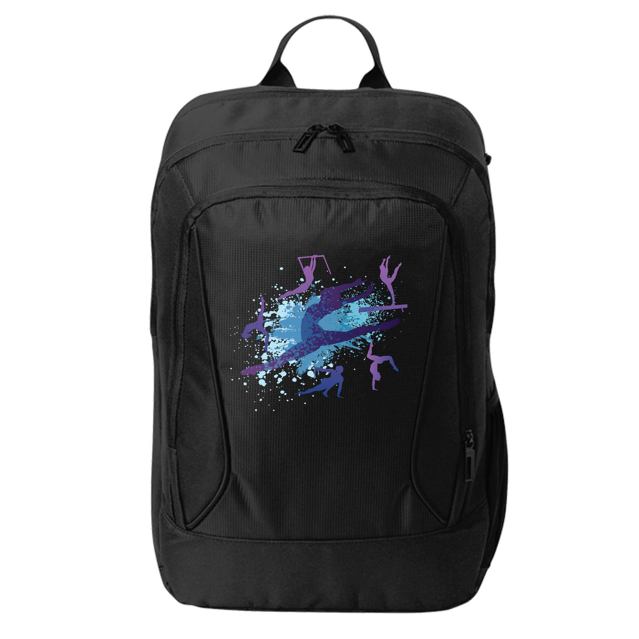 Gymnast Silhouettes  City Backpack