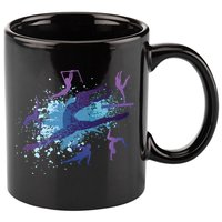 Gymnast Silhouettes  11oz C Handle Ceramic Mug
