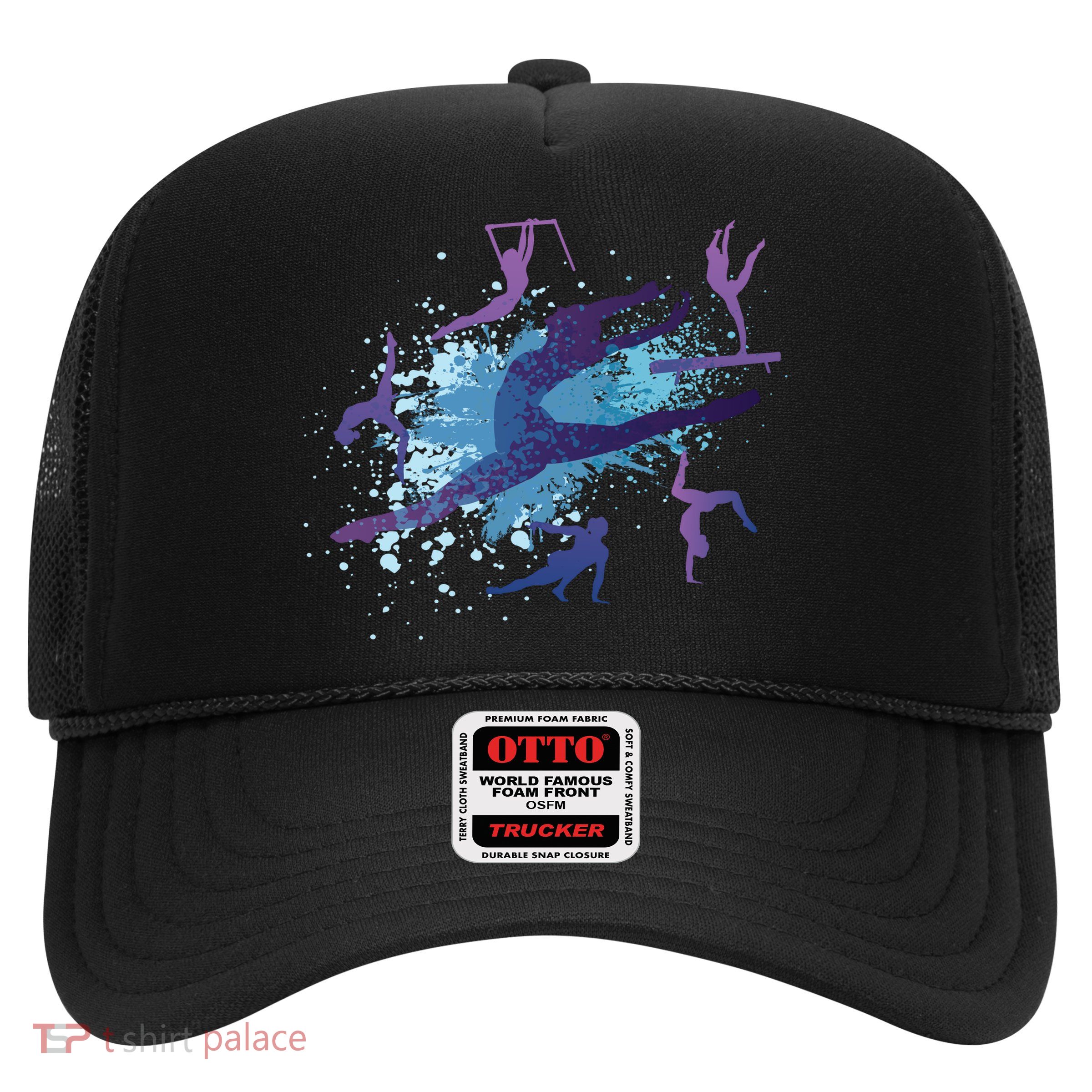 Gymnast Silhouettes  Trucker Hat