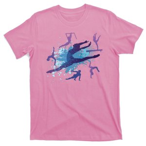 Gymnast Silhouettes  T-Shirt