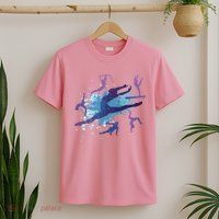Gymnast Silhouettes  T-Shirt