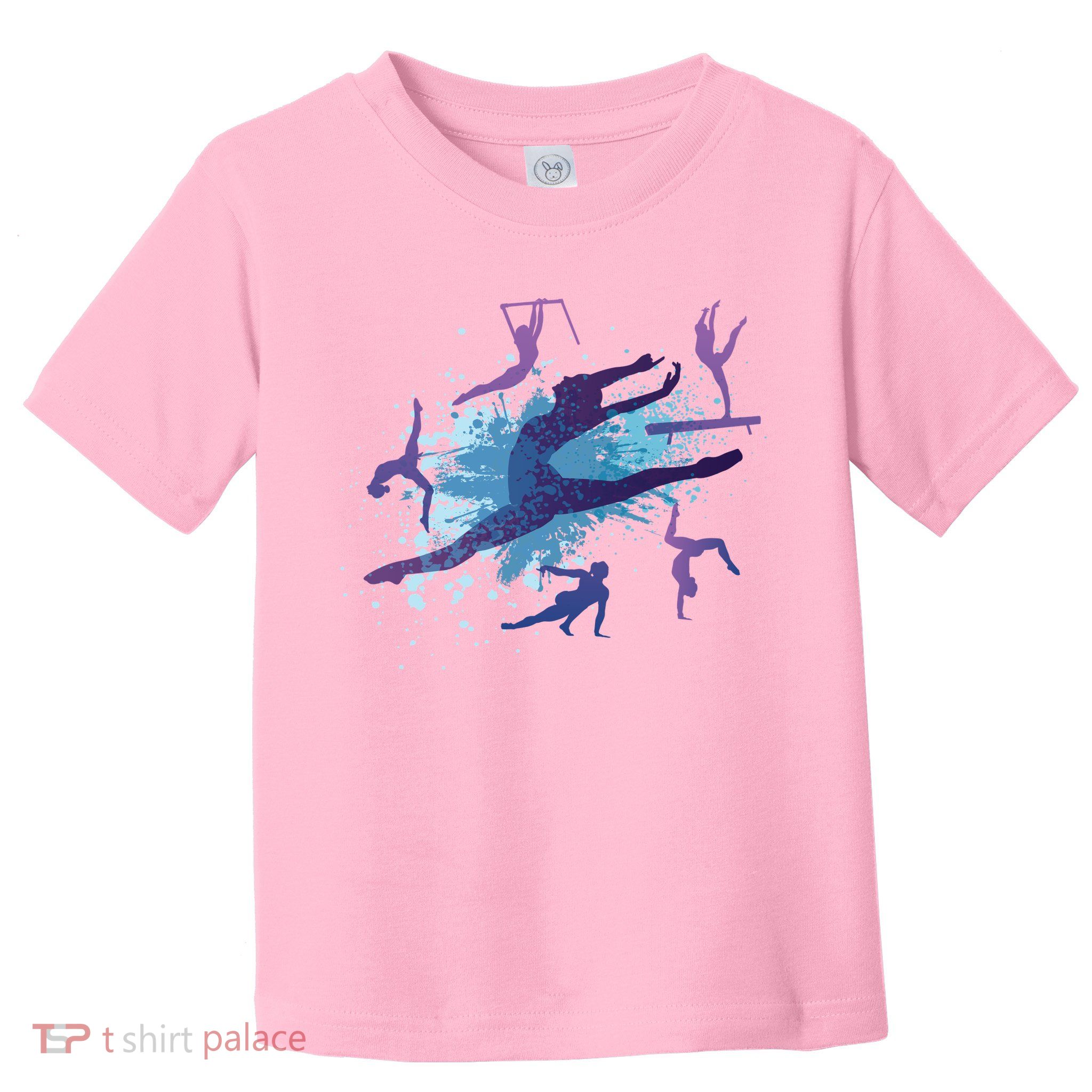 Gymnast Silhouettes  Toddler T-Shirt