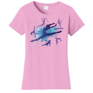 Gymnast Silhouettes  Women's T-Shirt