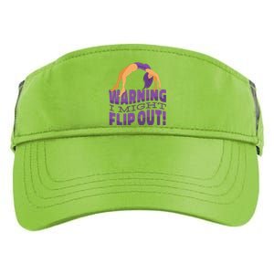 Gymnast Warning Adult Drive Performance Visor