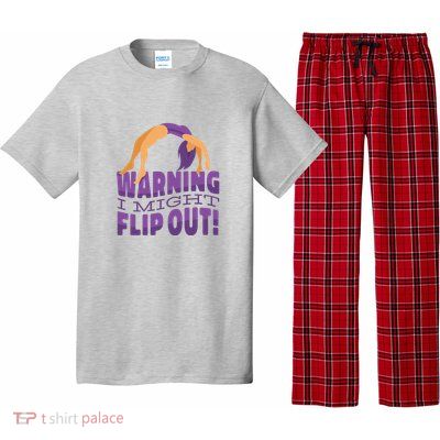 Gymnast Warning Pajama Set
