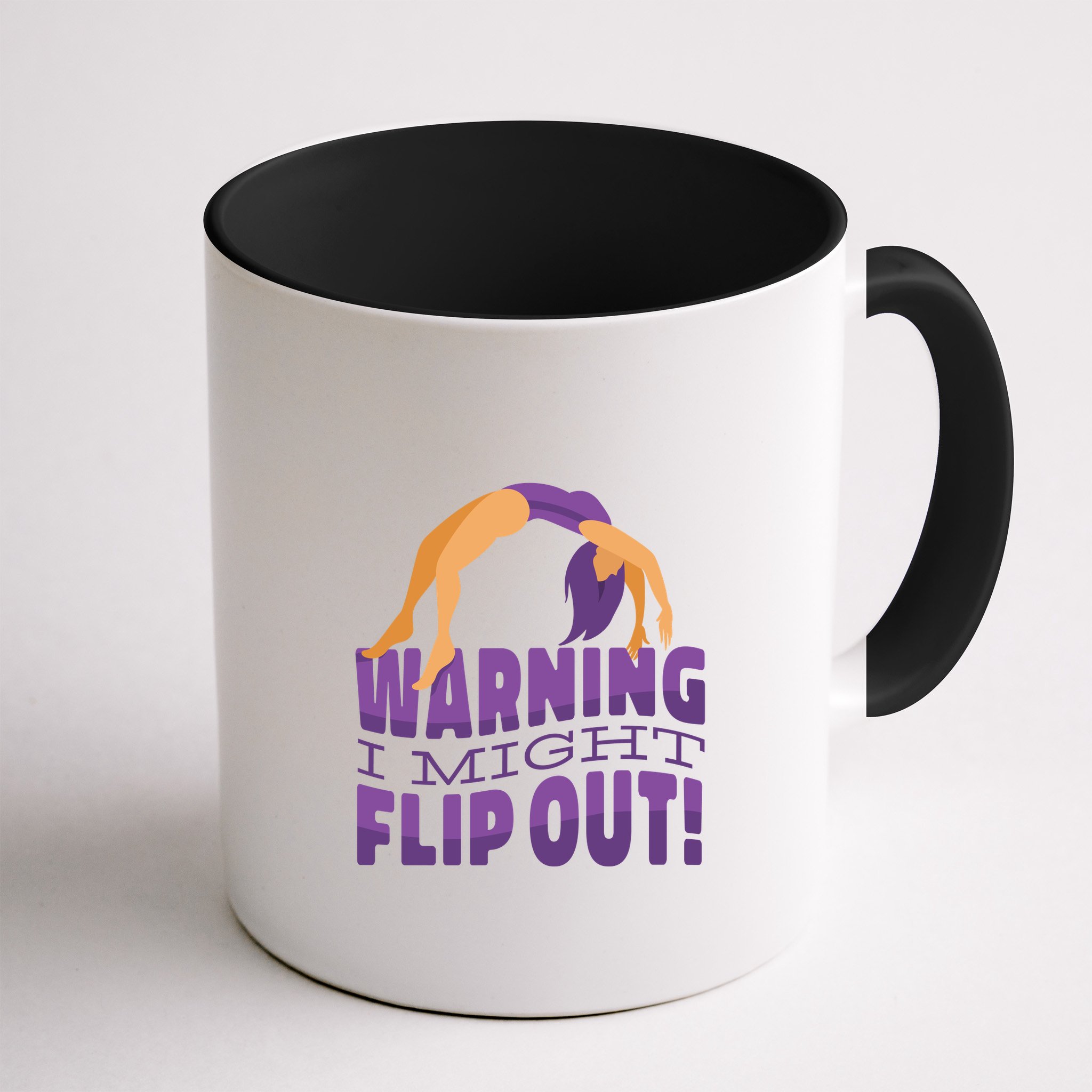 Gymnast Warning Mug